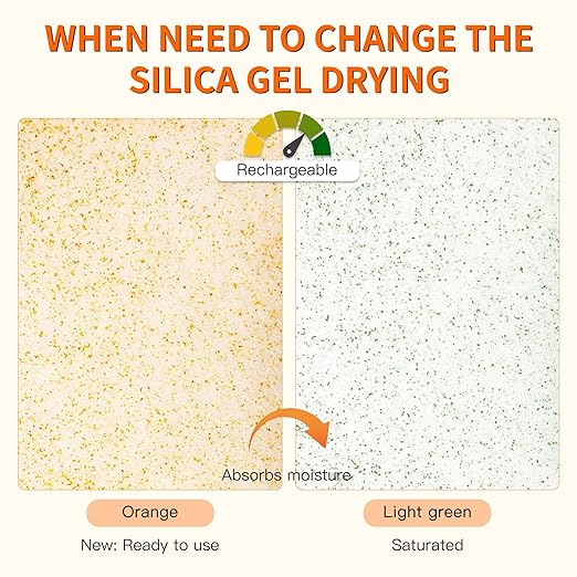 Aboofx 2LBS Silica Gel Flower Drying Crystals, Reusable Color Indicating Flower Preservation Kit with Gloves, Flower Drying Silica Gel Crystals Desiccant for DIY Wedding Funeral Bouquet Preservation