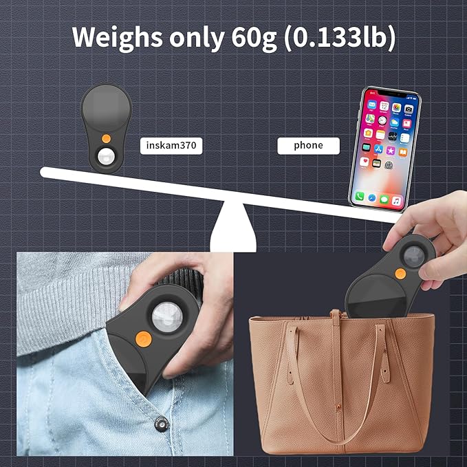 Microscope for Adult-2.0 Inch IPS Screen 100X Pocket Microscope, 3-Level Adjustable LED Lights Portable Handheld Mini Microscope,USB Connection to PC