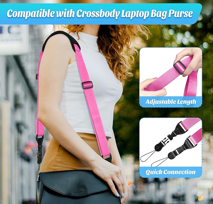 Padded iPad Binocular Camera Shoulder Strap, Nylon Neck Lanyard Strap for Tablet Case Crossbody Laptop Luggage Bag