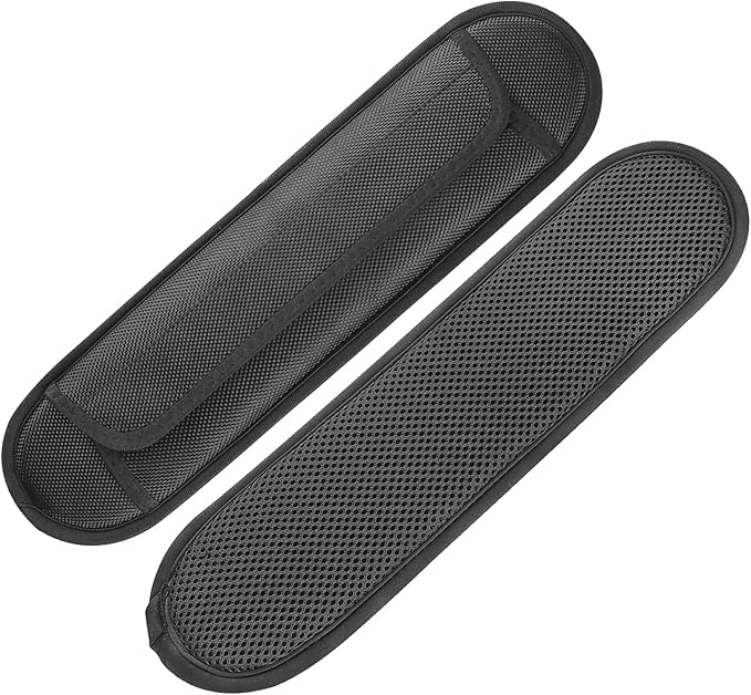2 Pack Extra Thick Shoulder Strap Pad, Universal Replacement Shoulder Pad, for Shoulder Bags, Guitar Strap, Detachable Shoulder Strap Pad Pads Help Relieve Shoulder Pain(Sandwich Mesh)