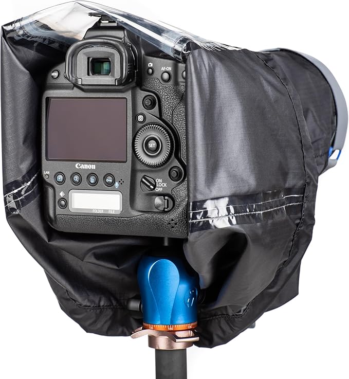Think Tank Emergency Rain Covers for DSLR and Mirrorless Cameras with 70-200mm Lens - Medium (Black)