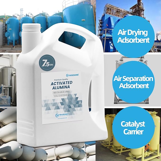 30 LBS Activated Alumina, Alumina Desiccant Great for Filament Drying, Reusable Dessicant Dehumidifiers Desiccant Moisture Absorber Prevent Wet Filament