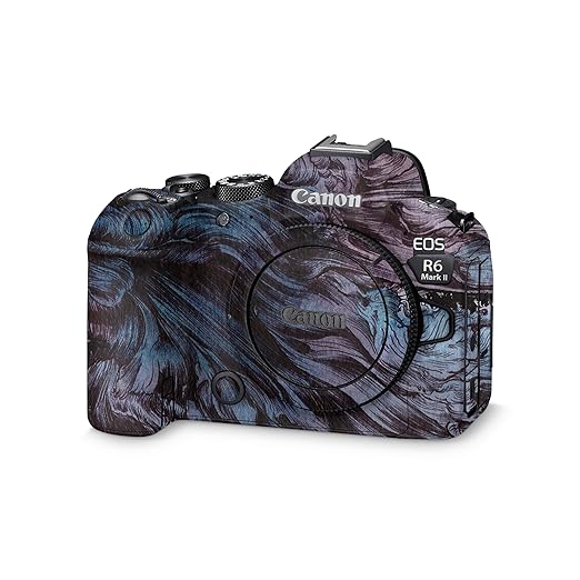 Camera Skin Compatible with Canon EOS R6 Mark II Camera (2022) - Angry Ripple - Premium 3M Vinyl Protective Wrap Decal Cover - Easy to Apply | Crafted in The USA by MightySkins