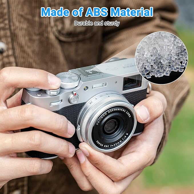Silver Camera Hot Shoe Cover Protector Cap for Fujifilm X-T30 III X-E5 X Half X100VI X-T50 X-S20 XT5 XT4 XT3 XT2 GFX 100RF 50S II XH2 XH2S XT30II XT20 XT10 XS10 XE4 XT200 XT100 X100V X100F X100T XPro3