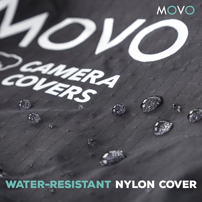 Movo CRC17 Storm Raincover Protector for DSLR Cameras, Lenses, Photographic Equipment (Small Size: 17 x 14.5)
