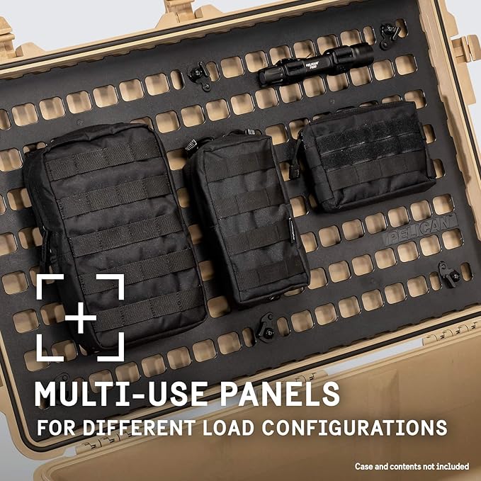 Pelican 1650 Case Molle Panel