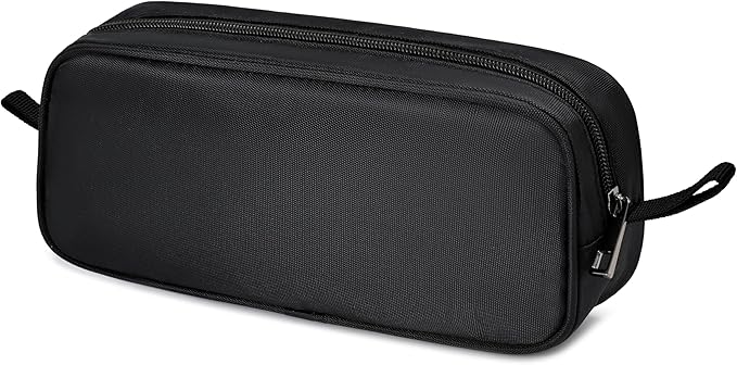 Laptop Chargers Case,Zipper Mesh Electronics Accessories Bag for Laptop Tablet Power/Mouse/Cord/USB Accessories,Black