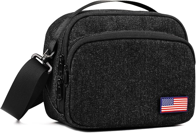 TULLIO Besnfoto Camera Bag Small Purse Crossbody Camera Shoulder Case Waterproof Canvas Cute Compact Photography Bag for Mirrorless DSLR SLR