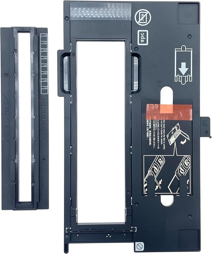 OKLILI 110 / 16mm + 120 & 220 / 60mm Photo Holder Assy Brownie Asp Film Holde Scanning Negative Holder Compatible with Epson Perfection V500 V550 V600