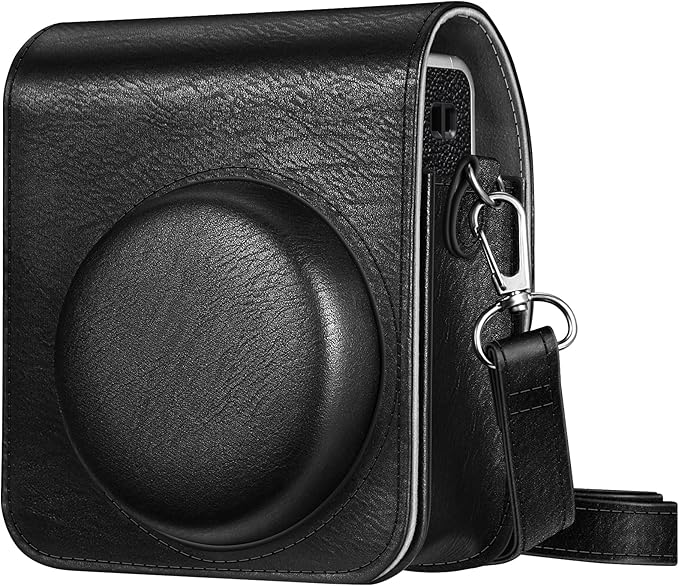 Fintie Protective Case for Fujifilm Instax Mini 40 Instant Camera - Premium Vegan Leather Bag Cover with Removable Adjustable Strap