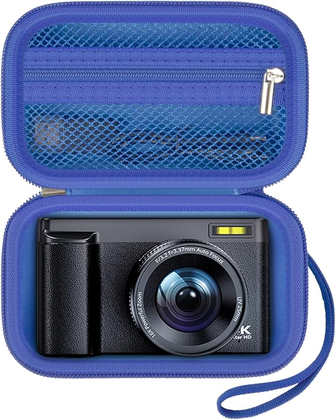 Digital Camera Case Compatible with Duluvulu for Oiadek for Zostuic for TEBNGIHNM for Canon G7 X Mark III/II 4K Vlogging Camera. Storage Holder Bag for Canon PowerShot (Box Only) - Blue