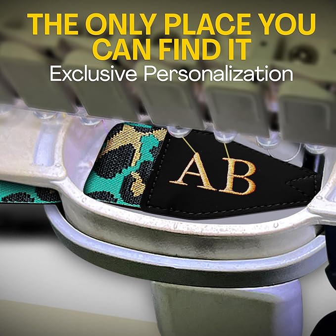 Art Tribute Camera Strap for All DSLR and Mirrorless Cameras. Add Your Name Or Initials Make It a Personalized Gift