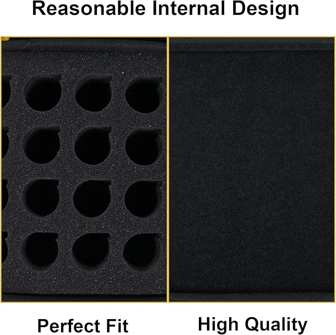 khanka Hard Carrying Case Compatible with Kodak 35mm film Photographic Film Storage Case for 20 Rolls (Film Not Included)