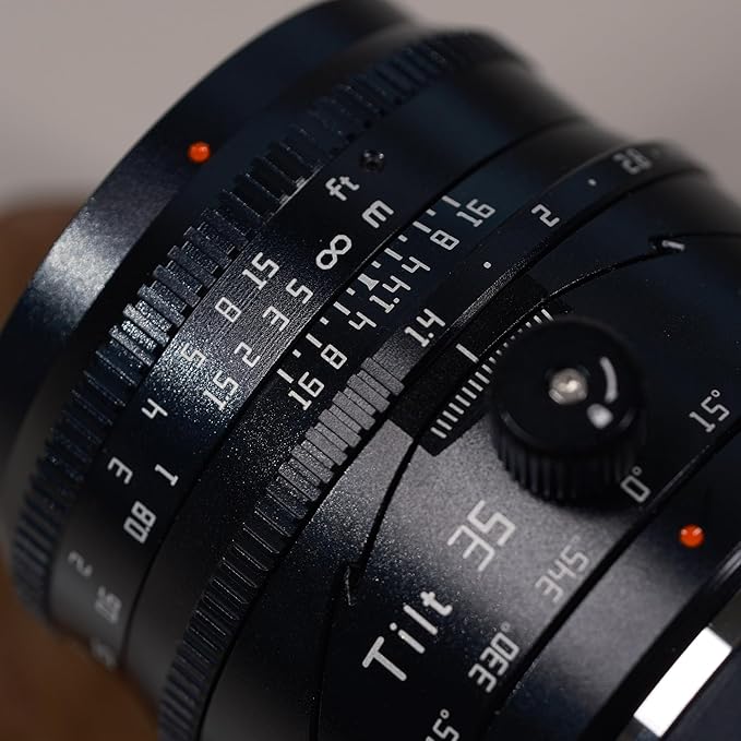 TTArtisan 35mm F1.4 Tilt Manual Lens Large Aperture APS-C Tilt Portrait Lens Compatible with Fuji X Mount Cameras X-A10,X-A2,X-A3,X-A5,X-A7,X-A1,X-A10(for Fuji)