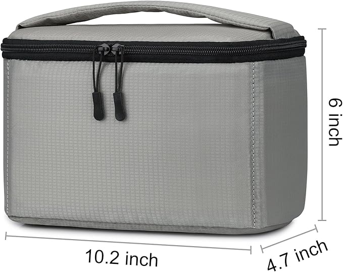 S-ZONE Padded Folding Camera Bag for DSLR SLR Camera TLR Sony Canon Nikon or Flash