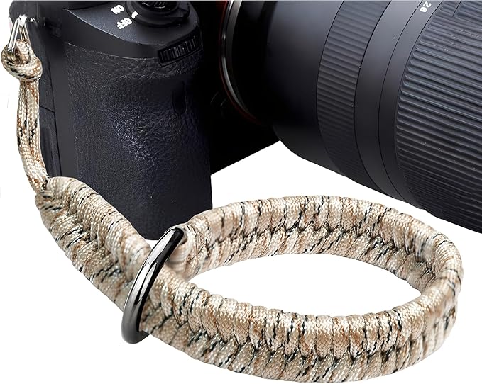 ZXZone Camera Wrist Strap for DSLR Mirrorless Camera，Camera Hand Strap with Safer Connector
