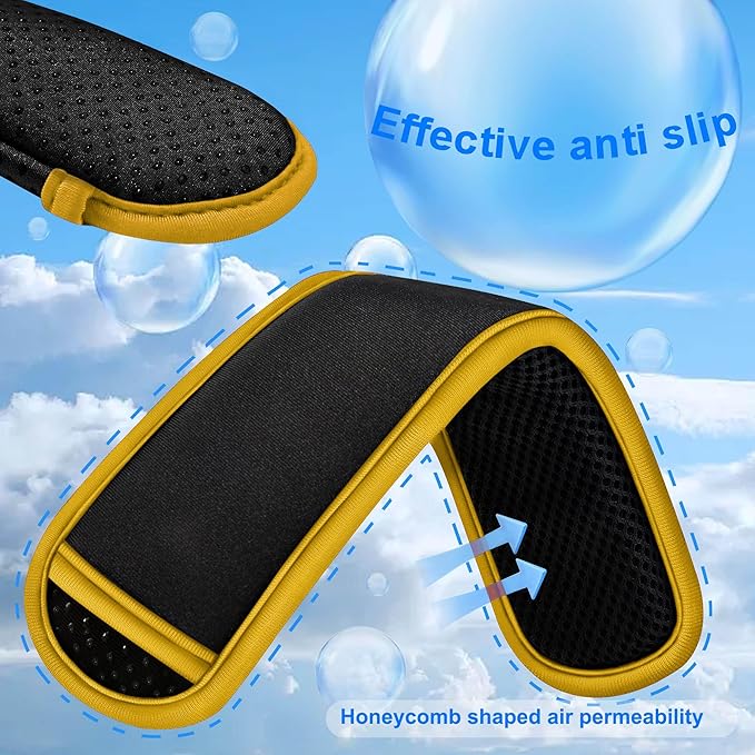 60 Inch Shoulder Strap, Ultra-Thick and Padded with Metal Swivel Hooks for Laptop Messenger and Crossbody Canvas Bags
