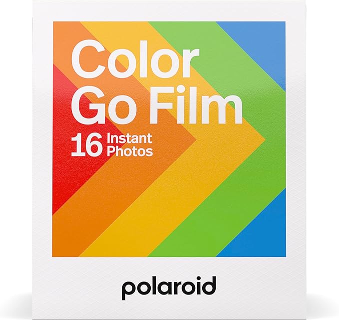 Polaroid Go Color Film - Double Pack (16 Photos) (6017) - Only Compatible with Polaroid Go Camera (Pack of 5)