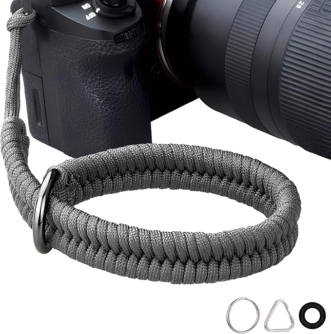 ZXZone Camera Wrist Strap for DSLR Mirrorless Camera，Camera Hand Strap with Safer Connector