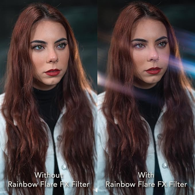 Rainbow Glare Widescreen Film Special Effects Filter Lens Accessories