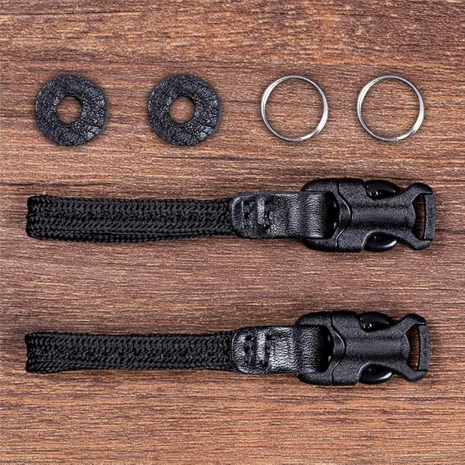 Camera Strap Quick Release QD Loops Connector for DSLR SLR Cameras Neck Shoulder Strap Binoculars Adapter Connect Connection(Thick rope)