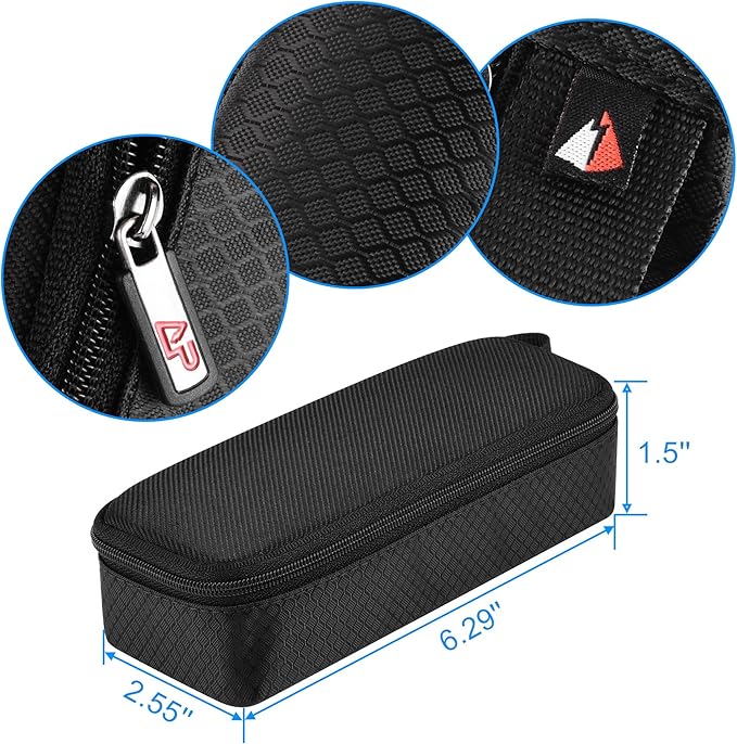 TXEsign DSLR Camera Battery Storage Bag, Battery Holder Case for GoPro Hero 10 9 8 7 6 5 4