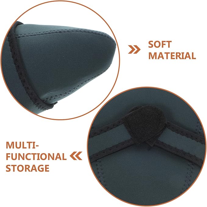CAXUSD Large Soft DSLR Camera Insert Bag for Mirrorless Digital Cameras with Padded Storage Compatible with Backpacks for Photographers
