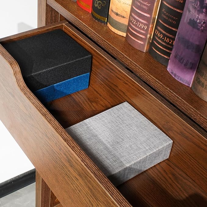 Hiwhy Photo Storage Box 5x7, Linen Photo Box, Memory Box Perfect to Store Your Photo, Pictures, Certificates, Scrapbooking Supplies, Keepsakes and Jewelry Grey