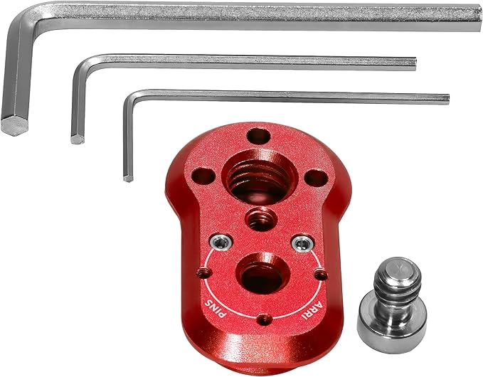 KONDOR BLUE Mini Lock Quick Release Plate (Red, Male Plate)