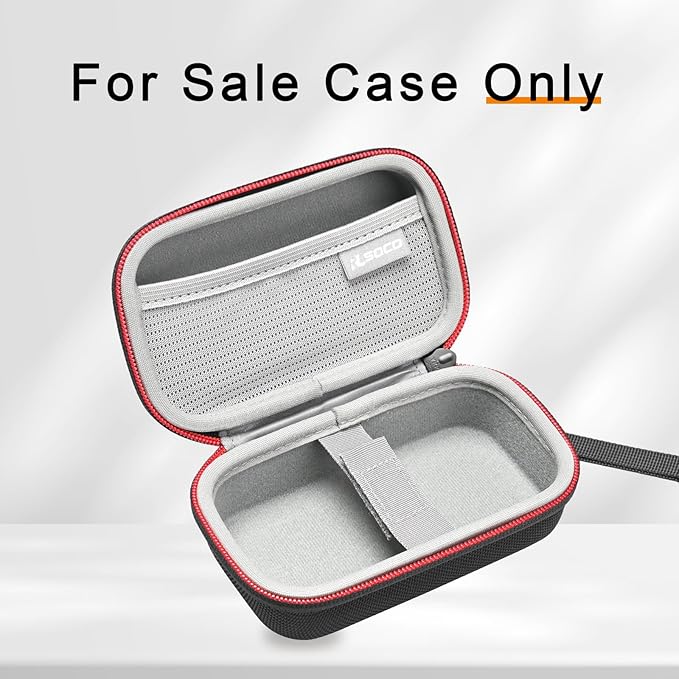 RLSOCO Camera Case,Hard Case for PENTAX WG-90/WG-8/WG-1000 & Ricoh WG-80/WG-7/WG-6/WG-30/WG-70 Waterproof Digital Camera - Black (Case Only)