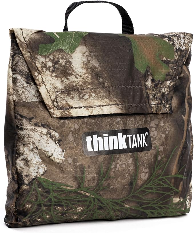 Think Tank Emergency Camera Rain Cover for DSLR and Mirrorless Cameras with 24-70mm Lens - Small (Realtree APX Camouflage)