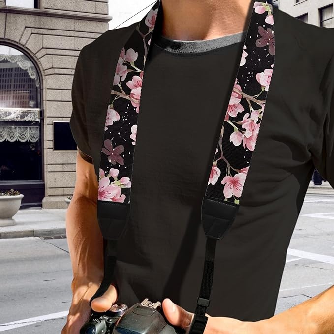 GLENLCWE Camera Strap, Camera Strap for Photographers Neck Strap Replacement Fit Most Cameras