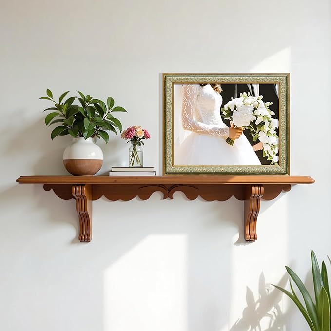 VIOLABBEY 11x14 Picture Frame Green, Vintage Photo Frames Ornate without Mat for Tabletop or Wall Hanging