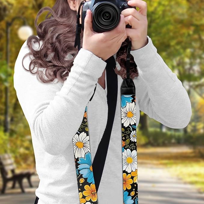 GLENLCWE Camera Strap, Camera Strap for Photographers Neck Strap Replacement Fit Most Cameras
