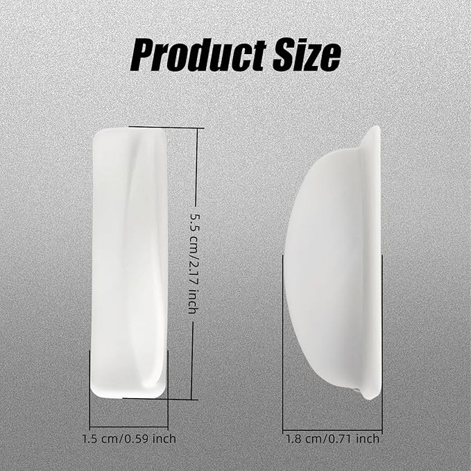 Car Backup Camera Rain Shield, Reversing Rear View Camera Anti-Rain Cover, Non-Destructive Adhesion, Universal Reversing Protector Sticker for Cars, Trucks, SUVs, White