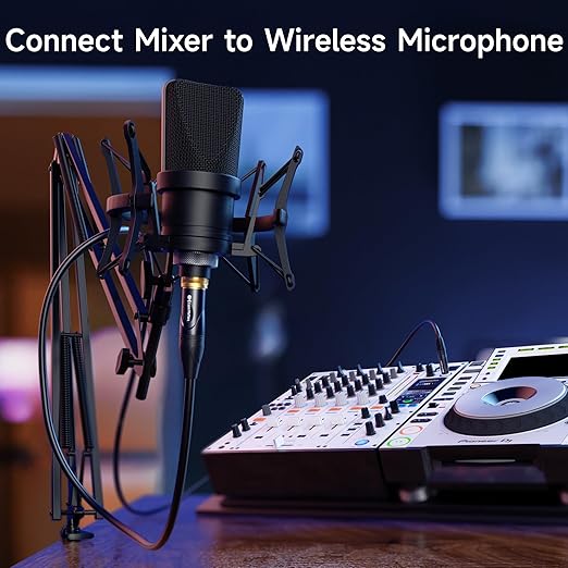 Cable Matters 6.35mm (1/4 Inch) Short TRS to XLR Cable - 3ft, Male to Male XLR to TRS Cable, Black – Not for Microphone Use