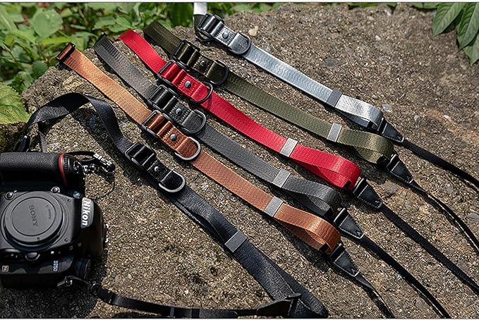 Camera Strap, Universal Quick Release Adjustable Slim Camera Neck Shoulder Camera Straps Sling Strap for All SLR DSLR Cameras Green