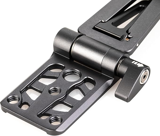 Benro Professional Smartphone Clamp with Arca-Swiss Plate, Tabletop Kickstand, Dual Cold Shoe Mounts & 360° Rotation for Content Creators, Vloggers & Live Streaming (ACSMKS)
