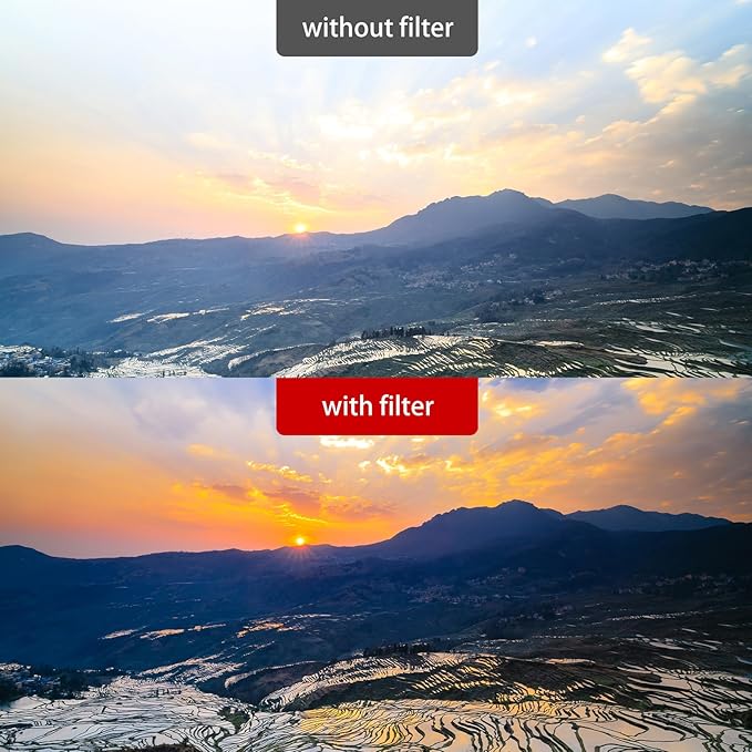 Kase 58mm Magnetic Phone Filters Star Burst, 0.5s Quick-Snap Clip-On for iPhone 17 16 15 Pro Max Android, for TikTok Reels Shorts