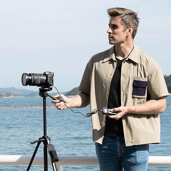 JJC Intervalometer Timer Remote Shutter Release Time Laspe for Panasonic S9 and G100D Cameras, for Long-Exposure Timer Shooting Photography