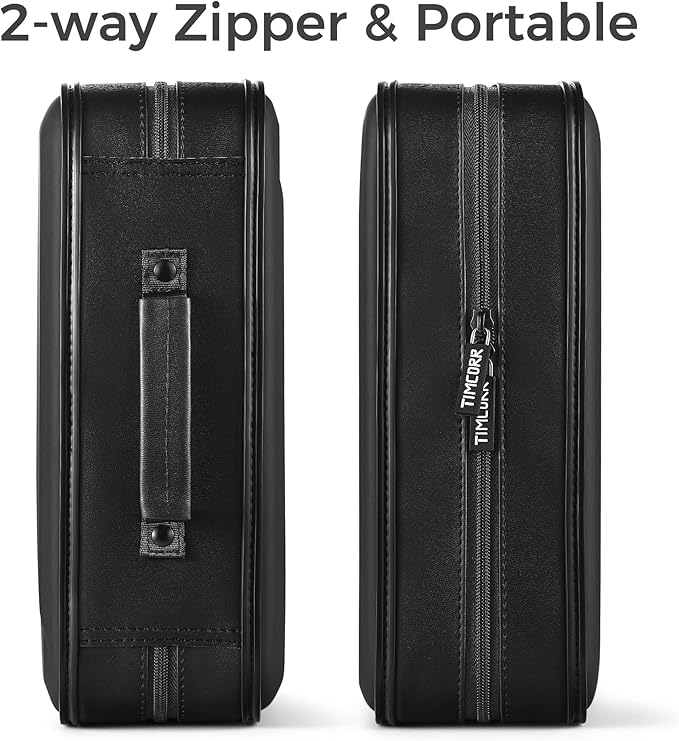 CD Case DVD Holder Storage: 144 Capacity DVD Cases Organizer Portable Wallet Storage - CD Plastic Protective Carrying Binder for Home Travel (Black)