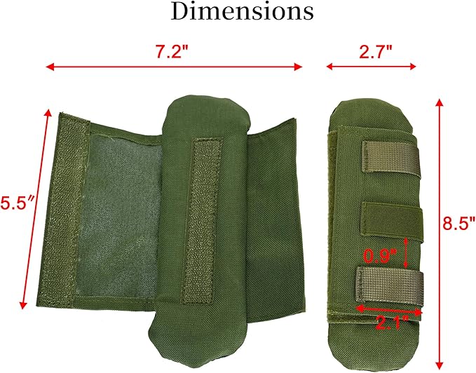 2 Pack Shoulder Strap Pad,Vest Shoulder Strap Pads Backpack Strap Pads Fit 2'' Sling Bags Shoulder Straps