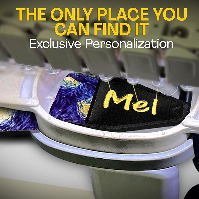 Art Tribute Camera Strap for All DSLR and Mirrorless Cameras. Add Your Name Or Initials Make It a Personalized Gift