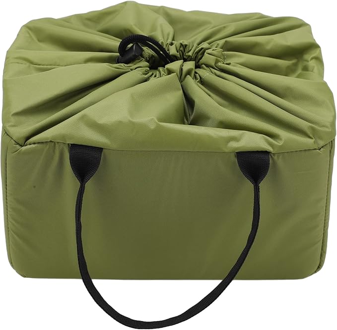Insert Padded Partition Camera, DSLR SLR Camera and Lens, Flexible Dividers with Hook and, Shockproof Nylon Material for Photographers