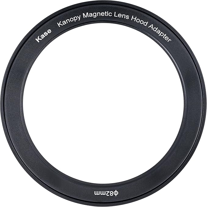 Kase Kanopy Magnetic Metal Lens Hood for Revolution/Revolution Plus 95mm Filters (82mm Adapter Only)