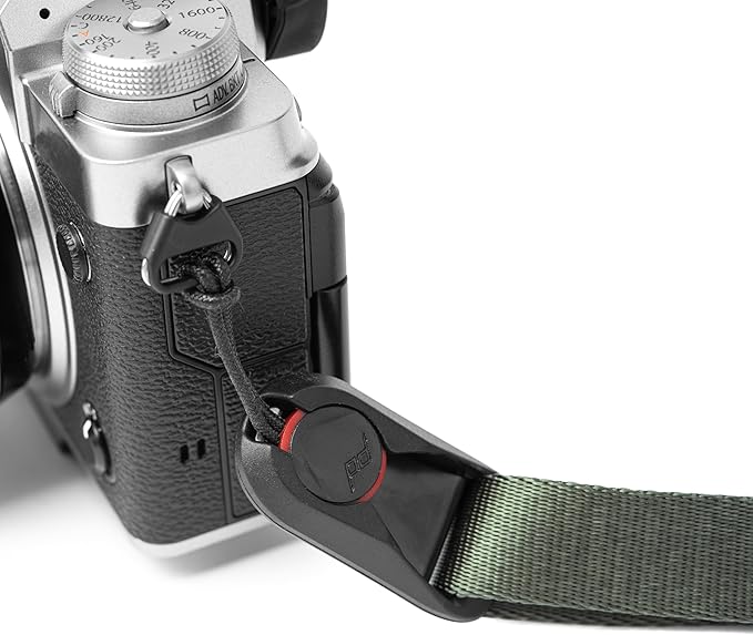 Peak Design Leash Camera Strap - Configurable as a Sling, Neck, Shoulder Strap or Safety Tether, Adjustable, Compact