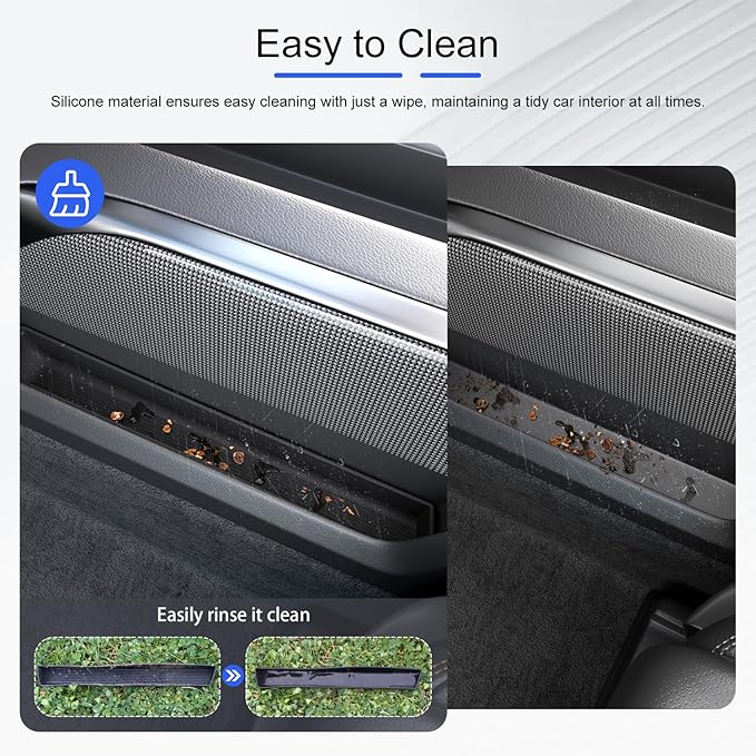 2PCS Center Console Shifter Storage Box Compatible with 2022-2026 Chevy Silverado GMC Sierra Gear Side Storage Tray Replacement for 2022 2023 2024 2026 Chevy Silverado GMC Sierra Accessories