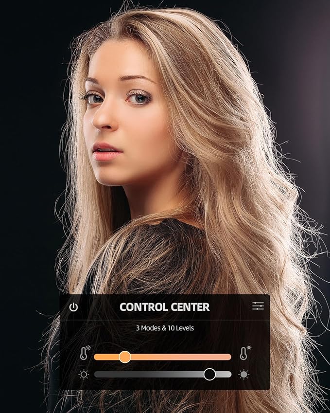 Weilisi Large Ring Light with 79" Stand, 6500K Professional Full-Screen Big Ring Light with Stand and Phone Holder, Selfie Light with Remote for Studio Video Photography, TikTok, YouTube, Live Stream