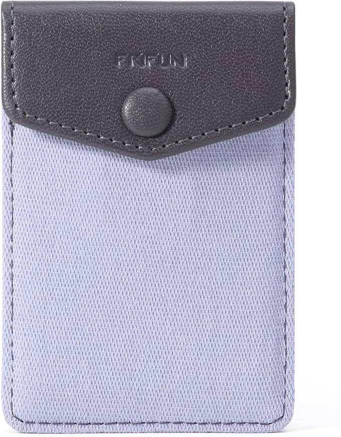 Ultra-Slim Self Adhesive Credit Card Leather Wallet