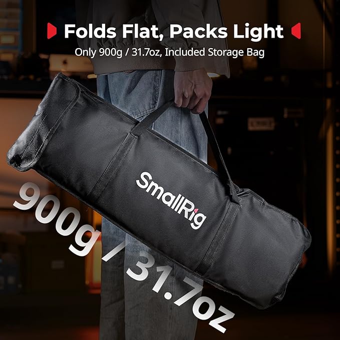 SMALLRIG 24'' x 35" Quick Release Softbox Bowens FS-6090 with Diffuser/Honeycomb Grid/Bag, Softbox Compatible with SmallRig RC 220 pro, for Bowens Mount COB Lights, for Godox for Neewer -5369